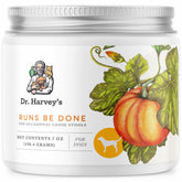 Dr. Harvey's Runs Be Done bottle for digestive support during travel