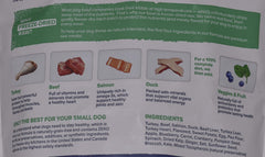 Dr. Marty Nature's Blend serving bowl demonstrates easy portioning for daily meals.
