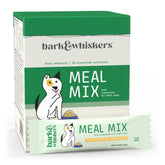 Dr. Mercola Bark & Whiskers Meal Mix package front shows non GMO gluten free balance