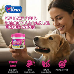 Dr. Paws Choice: dientes del perro, limpieza diaria suave para encías.