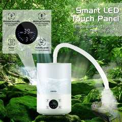 Dreyoo Humidity Control with LED readout helps set precise terrarium humidity levels.