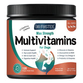 DRFOSTER dog multivitamin chicken chews pack supports joint and immune health