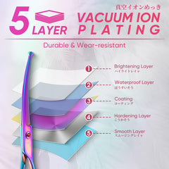 DRGSKL convex-edge-cutting-arc delivers friction-free cuts with less hair jam.