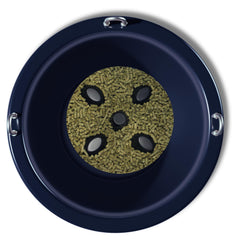 Drop 'N' Slow durable polyethylene construction for lightweight, easy-to-clean reliability during daily use.
