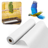 Drydiet cuttable 100ft-18in bird cage liner fits cages easily and simplifies setup.