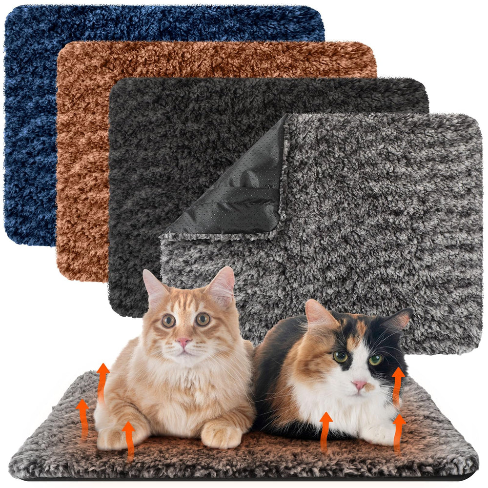 Drydiet self-heating cat pad gray offers cozy warmth for cats