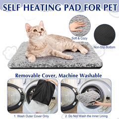 Drydiet self-warming pad packaging demonstrates easy setup and care
