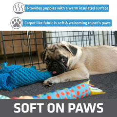 Drymate Jumbo Dog Playpen Mat waterproof bottom prevents leaks on any surface