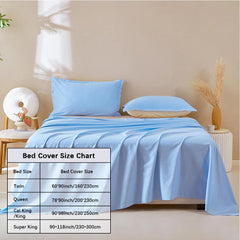 DUJUIKE bed cover with dog and cat demonstrates easy, mess-free mornings