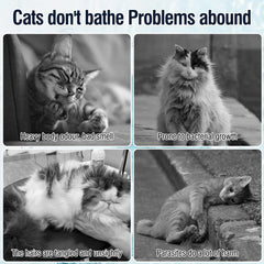 DUNKHADEN cat shampoo ingredients coconut oil and botanicals nourish cleansing.