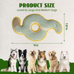 DURABITE Ring Snake toy in tug-and-play action for bonding