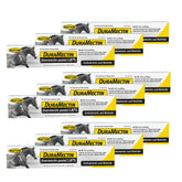Duramectin bottle label highlights ivermectin content and horse parasite control.