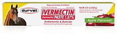 Durvet Ivermectin Paste horse wormer tube — full view of packaging for quick restock.
