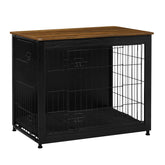 Dwanton dog crate furniture cushion shown as cozy indoor sleeping space