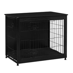 Dwanton dog crate furniture top view decor – ideal for stylish pet-friendly room organization.