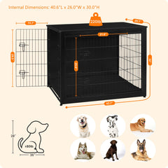 Dwanton kennel table top demonstrates versatile furniture use in living spaces.