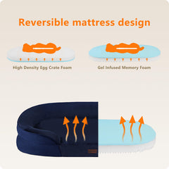 Dwanton bed includes a waterproof liner to protect the foam from spills.