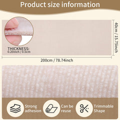 Dyale Cat Scratch Mat adhesive backing enables easy, residue-free installation