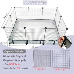 DZWLKJ guinea pig cage liner waterproof bottom prevents urine seepage and messes