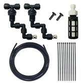 Eadabok reptile misting nozzle 360 rotation for thorough humidity coverage in enclosures.