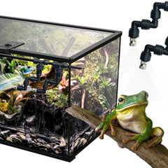 Eadabok misting nozzle angle adjustment enables customizable spray in terrariums and plant setups.