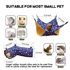 EAEDMY guinea-pig hideout canvas creates a calm, contained area.