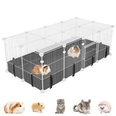 EAROND small animal playpen demonstrates quick assembly for busy pet owners.