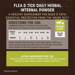 Earth Animal Apothecary proteccion natural para perros y gatos en uso diario