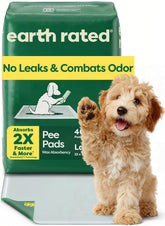Earth Rated Max Absorbency pad front view, training-ready size.