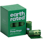 Earth Rated lavender roll of poop bags for easy on-the-go cleanup