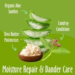 Earthbath ingredientes manteca karité nilotica y aloe vera, cuidado calmante para la piel.