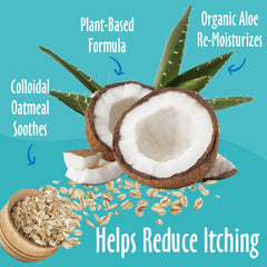 earthbath Oatmeal & Aloe Conditioner coat close-up shows soft, shiny fur after conditioning