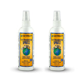 earthbath Vanilla & Almond 3-in-1 spritz pack shot for odor control and conditioning.
