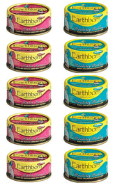 Earthborn Holistic Harbor Harvest packaging highlights grain free nutrition for cats