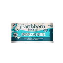 Earthborn Holistic Monterey Medley 24-pack packaging for convenient cat meals.