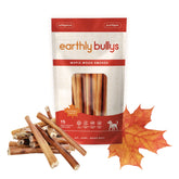 Earthly Maplewood smoked bully stick 12in pack offers long-lasting chew for large dogs