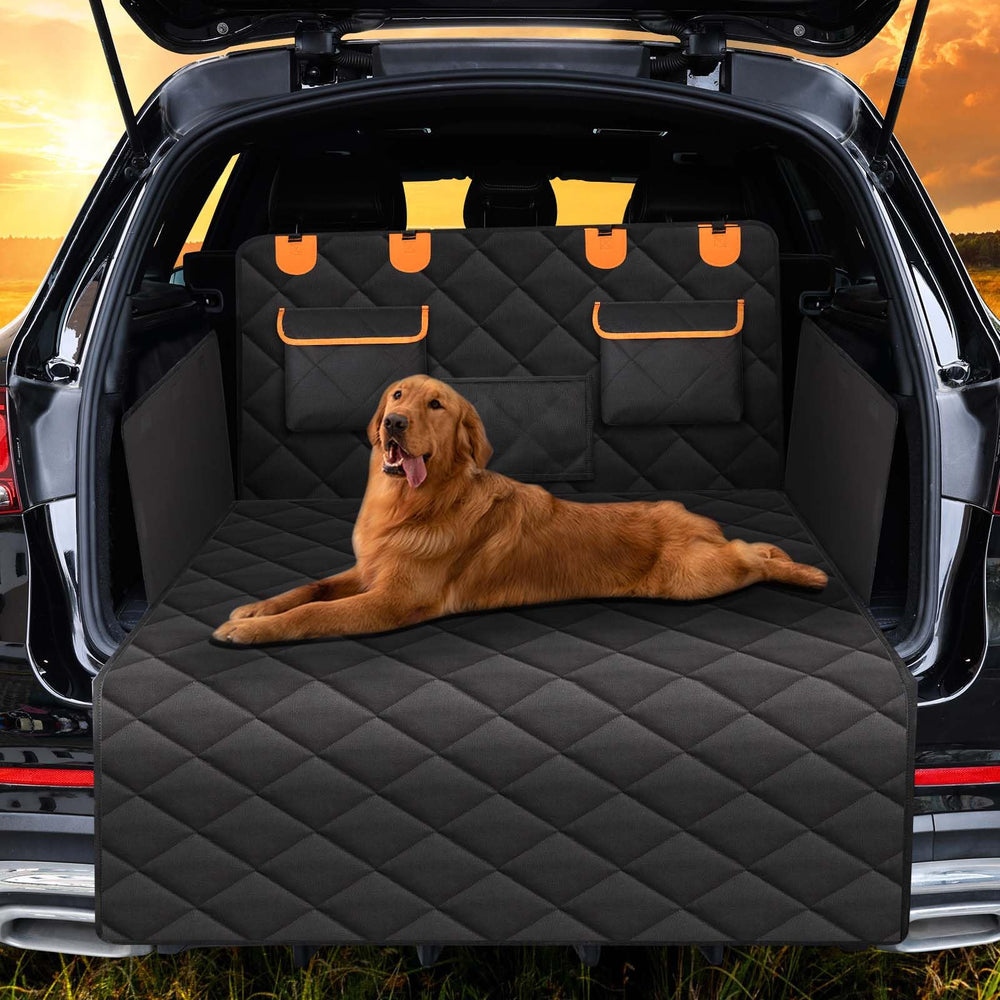 EasyHaWei dog cargo liner multi-use modes protect trunk during travel.