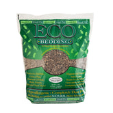 ECO BEDDING dust-free paper bedding for small pets keeps habitats cleaner and drier.