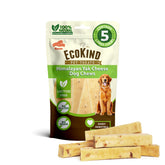 EcoKind Pet Treats Yak Chews Himalayan Bacon Large Dog — long-lasting entertainment for eager chewers.