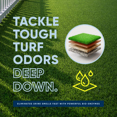 Eco Strong Outdoor Odor Eliminator kennel area deodorizer for dog runs.