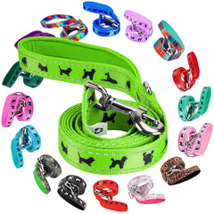EcoBark dog leash padded-handle closeup for comfortable grip on daily walks.