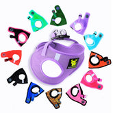 EcoBark Step in Harness Lavender XL escape-proof buckle detail for secure fits.