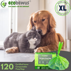 ecobewus xl leak-proof bags resist tears for reliable containment