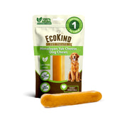 EcoKind Premium Gold Monster Yak Cheese Chew XL closeup with dense texture for long-lasting chewing
