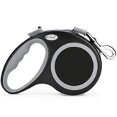EC.TEAK retractable leash 26 ft nylon tape extended, tangle-free walks