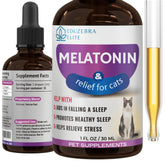 Eduzebra Gato Melatonina frasco: promueve la tranquilidad nocturna del felino.