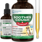 Gotas EDUZEBRA para tos en perros y gatos, alivio práctico.