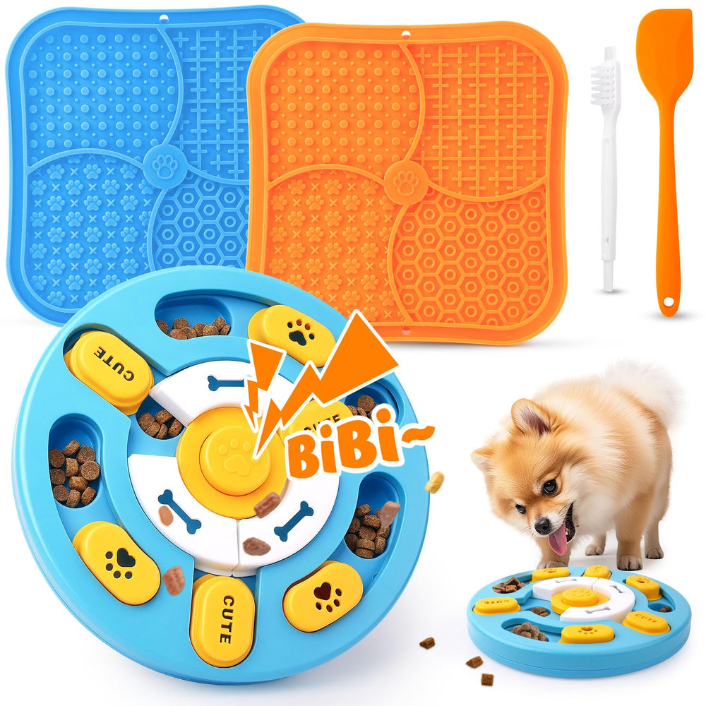 Eefitoys juguete rompecabezas con chirriador para estimular inteligencia canina