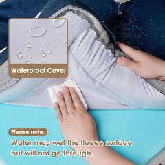 EHEYCIGA bed interior reveals waterproof film layer for protection
