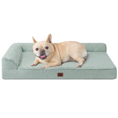 EHEYCIGA dog bed with egg crate memory foam for cushioned comfort
